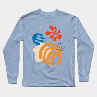 Henri Matisse Style - Modern Abstract Art 05 Long Sleeve T-Shirt